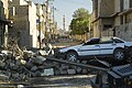Bombed out streets of Mosul. Northern Iraq, Western Asia. 18 November, 2016.