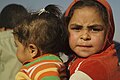 Underaged Iraq IDP Crisis refugees in Mosul, Northern Iraq, Western Asia. 28 November, 2016.