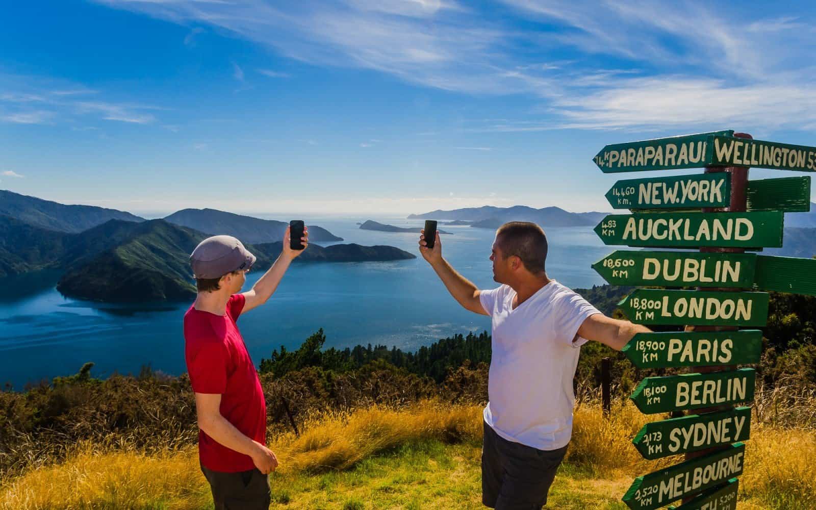 Dave and Dustin on phones