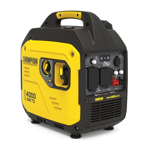 Best Portable Generator for RVs & Camping: Champion 4000-Watt Portable Inverter Generator