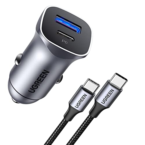 Best Value Car Charger: Ugreen 30W USB C PD Car Charger