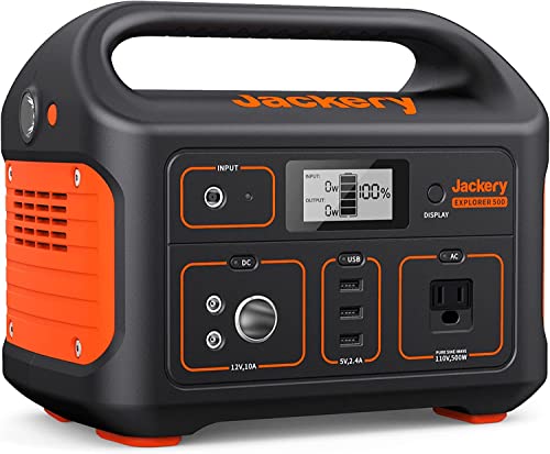 Best Battery Backup for CPAP: Jackery Explorer 500 Portable Power Station