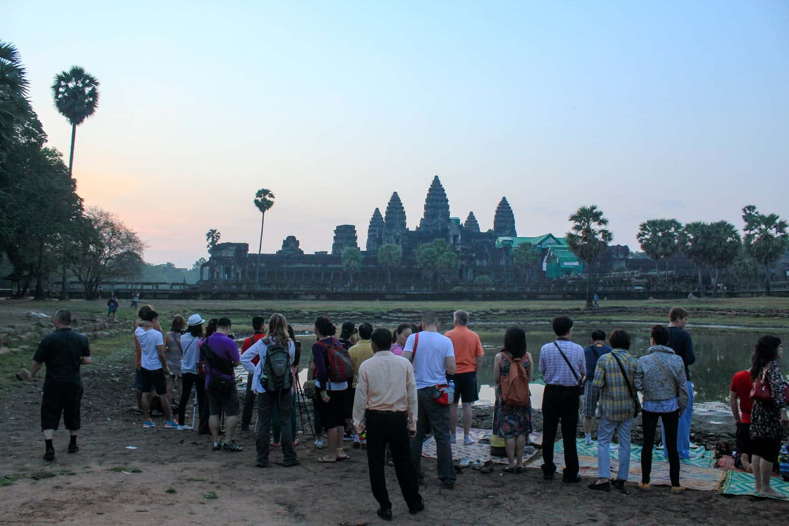 People at Angkor Wat